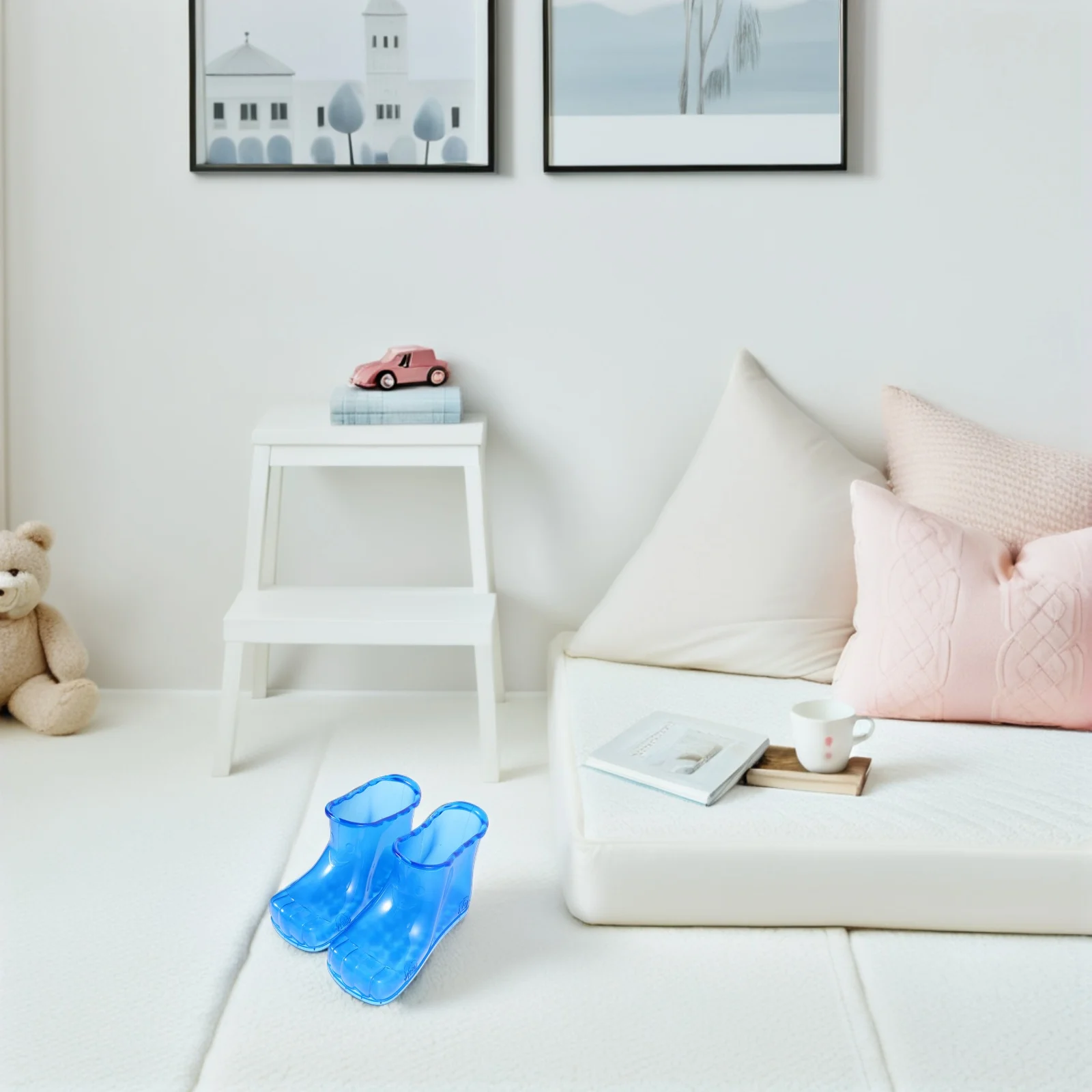 

1Pair Foot Soaking Boot Compact Foot Spa Tub for Soft Massage and Deep Cleaning Feet Anytime Anywhere Feet Soaker Shoes