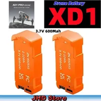 JHD XD1 Drone Battery For Orignal LSRC-XD1 RC Battery Drone Professional 4K XD1 RC Drone Batteries 3.7V 600Mah Battery Wholesale