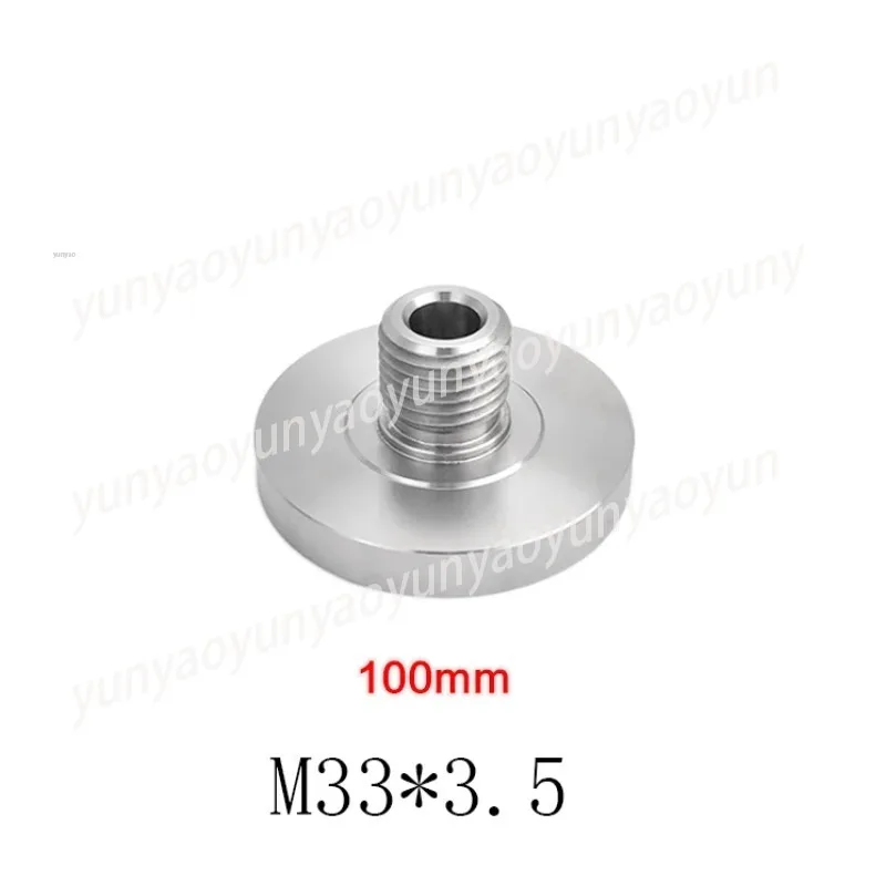 Metalworking Lathe Flange to Woodworking Spindle Thread, M33*3.5, 1 Inch 8 Teeth, Wood Spinning Transition Disk