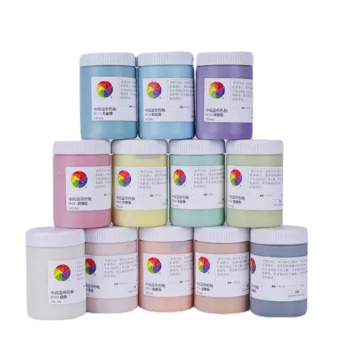 Jingdezhen Koncentrerad Monokrom Glasyr för Medel- och Högtemperatur 1160-1250°C Gör-det-själv Keramik Underglasyr Målning 12 Färger 8 best sales Keramikunderglasyr - №5