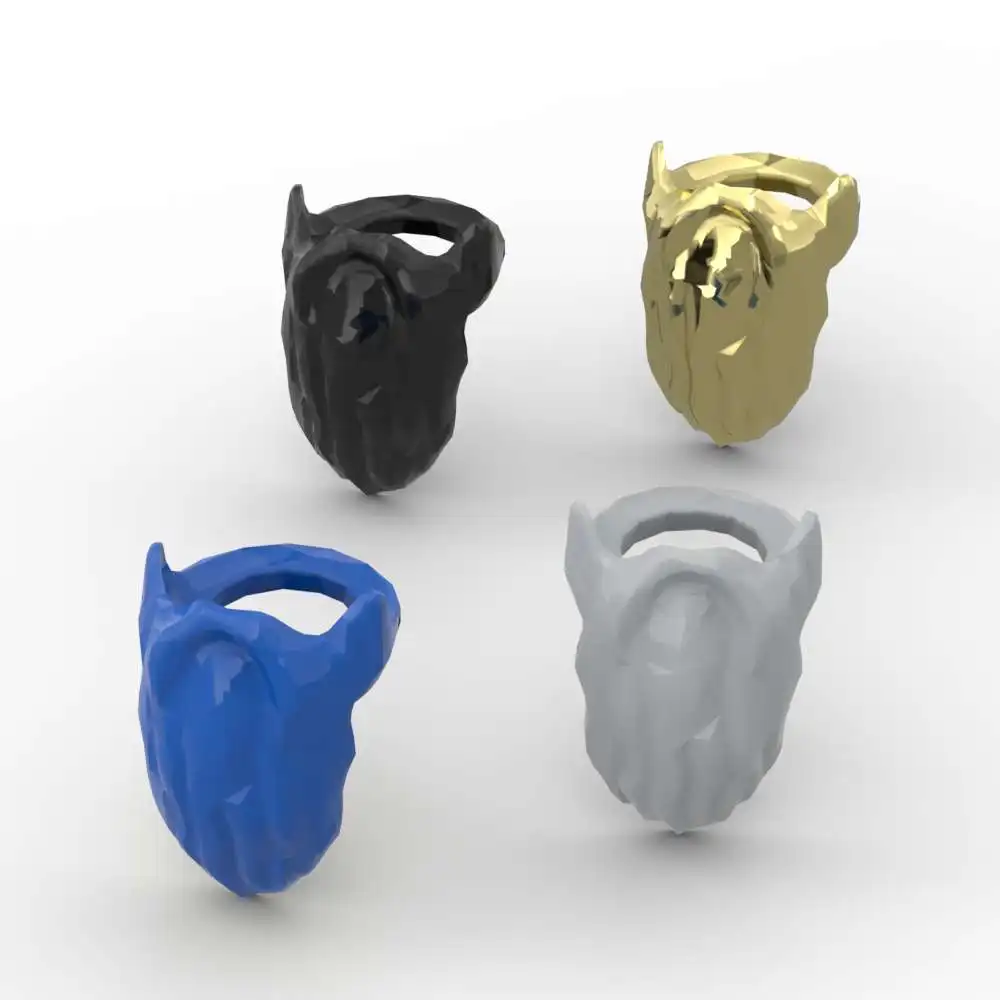 

Набор строительных блоков MOC 10 шт. (детали 10052) - Борода Санта-Клауса, конструктор, игрушка-головоломка, идея для творчества, подарок на день рождения для детей