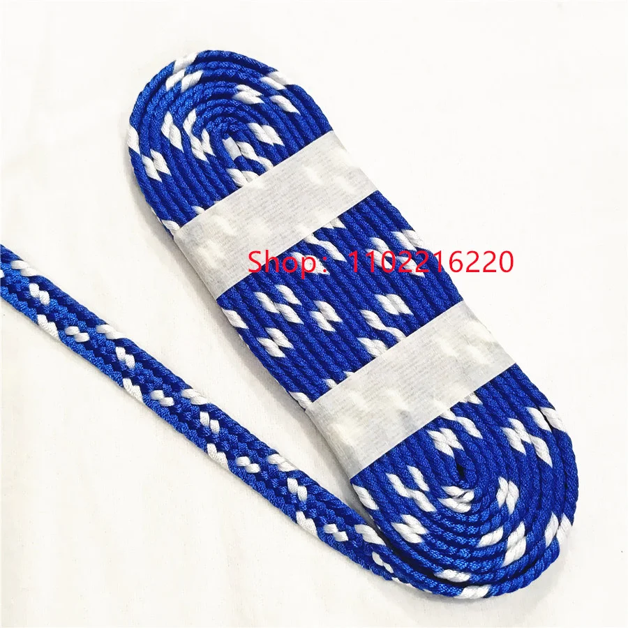 Very Beautiful Blue And White Thick Silk Rope Sageo For Japanese Katana Samurai Knife Sword Wakizashi Tanto Fittings