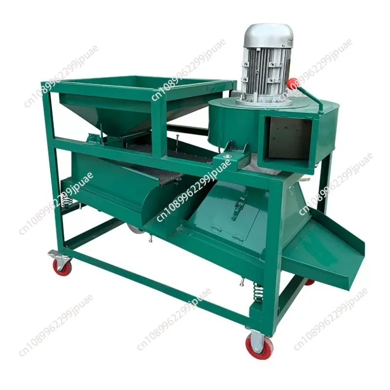 Multifunction Vibrating Screen Seed Cleaner Dust Removal Oil Mill Machine
