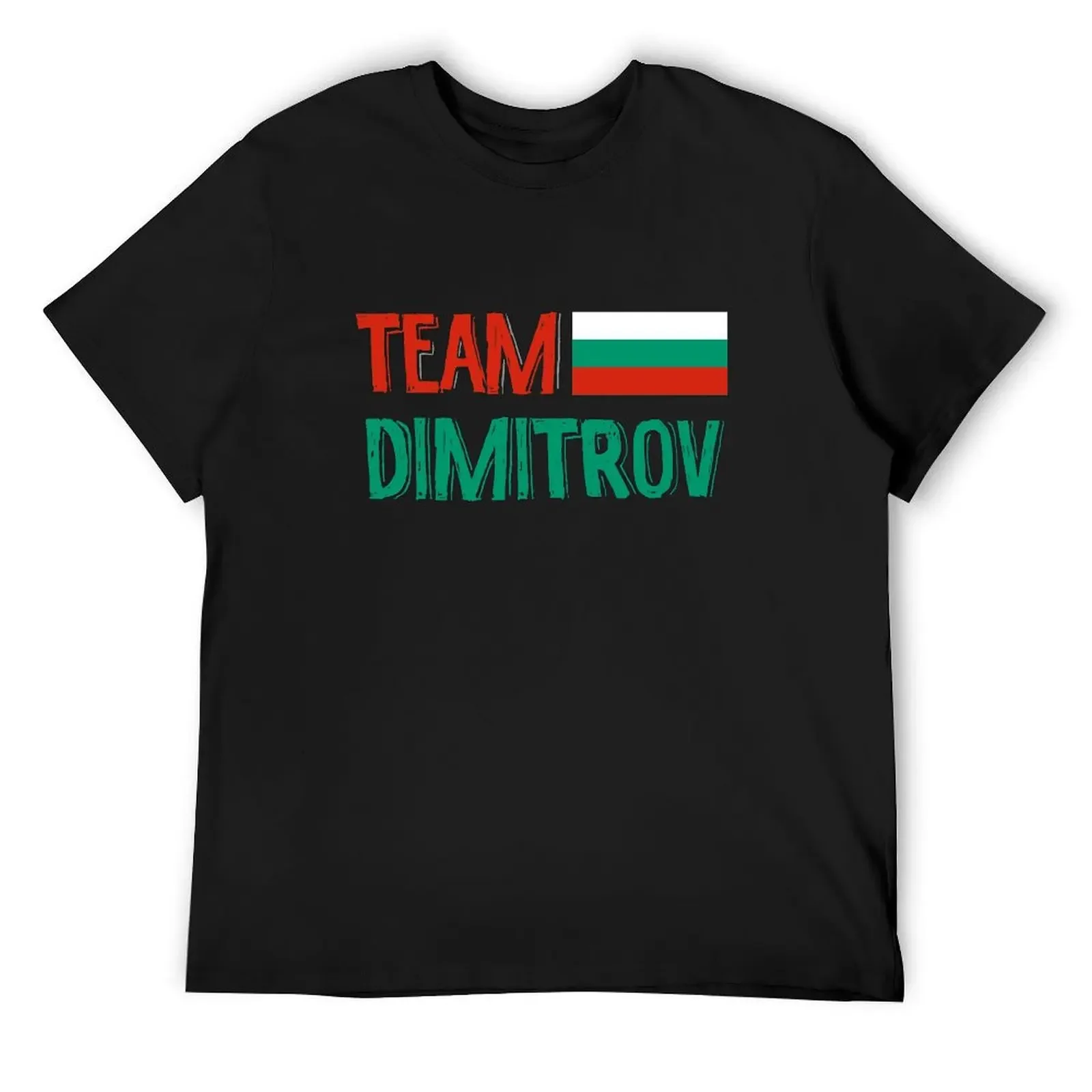 Grigor Dimitrov T-Shirt vintage anime shirt man clothes plus size tops cotton t shirt men