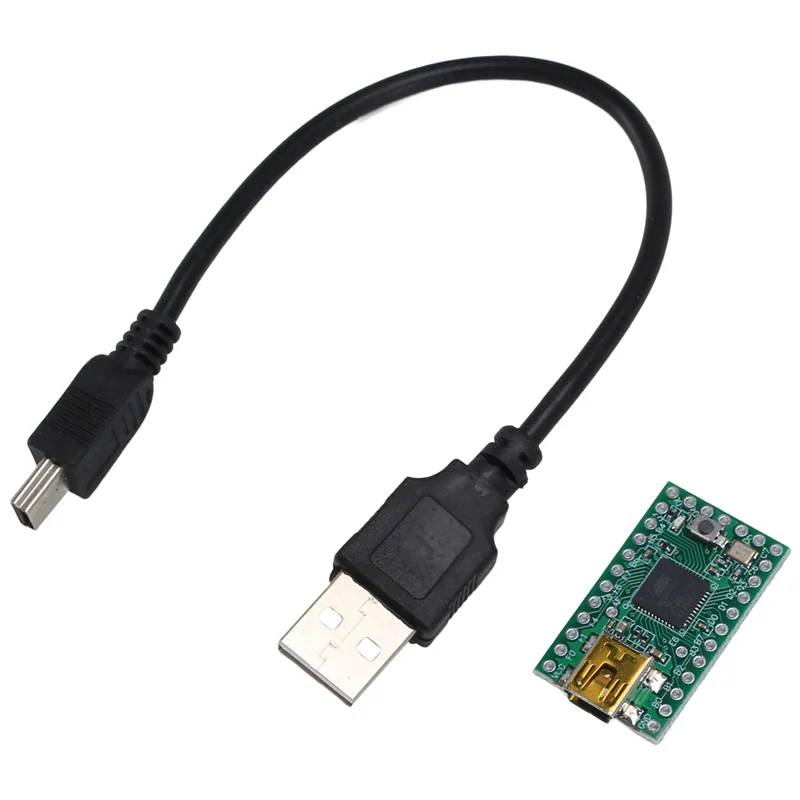 Teensy 2.0 USB AVR Development Board ATMEGA32U4 Expansion Board with Data Cable for Arduino