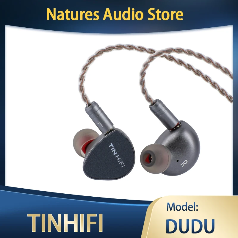 TINHIFI DUDU 13mm Planar Magnetic Drive Headphones Monitor Earphones Sport IEMS Wired Earbuds