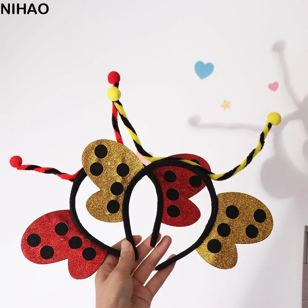 

Funny Korean Style Bee Headband Decorate Photo Props Halloween Hairband Headdress Hair Accessories Butterfly Hair Hoop Girl