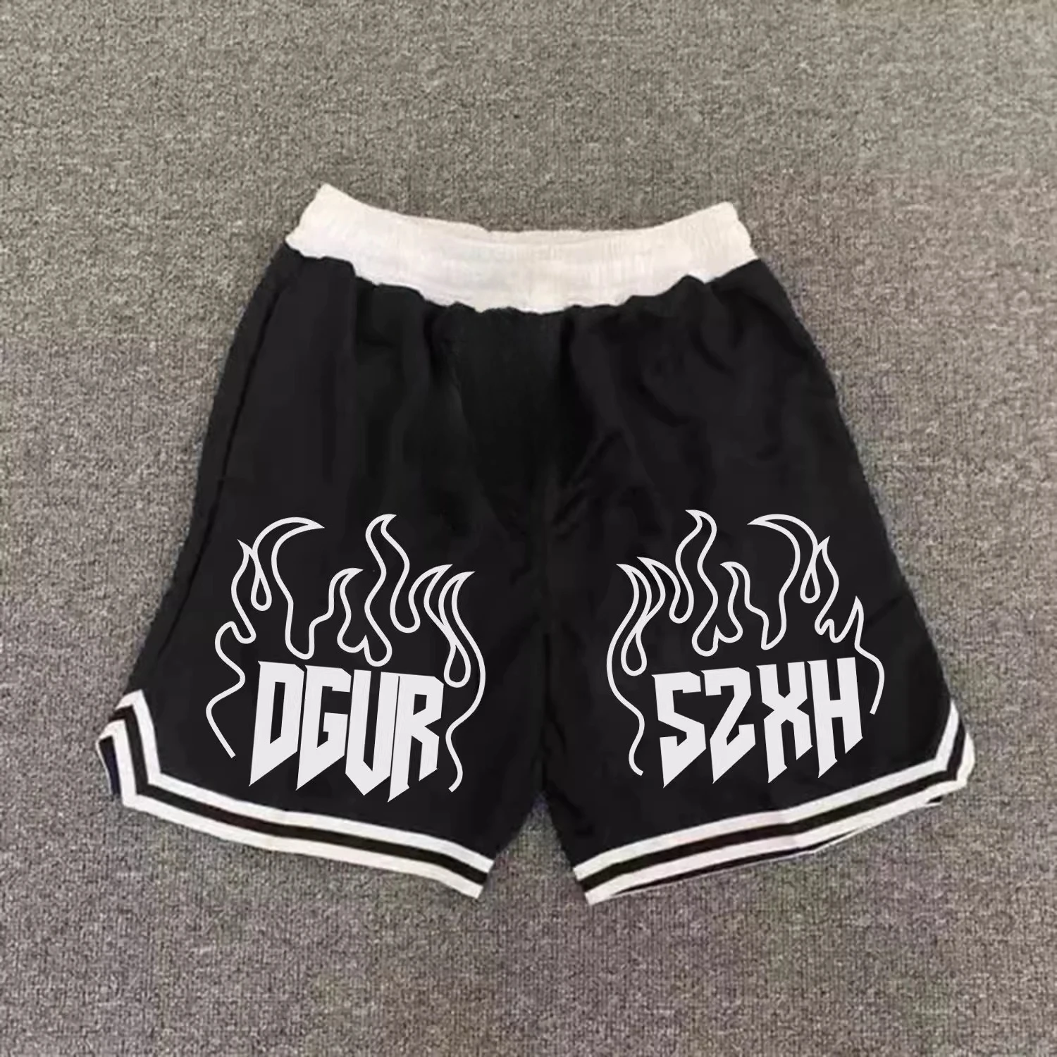 شورت كرة السلة الأمريكي العصري المطبوع ثلاثي الأبعاد الأكثر مبيعًا لعام 2025، شورت رجالي سريع الجفاف وجيد التهوية. ملابس رجالية