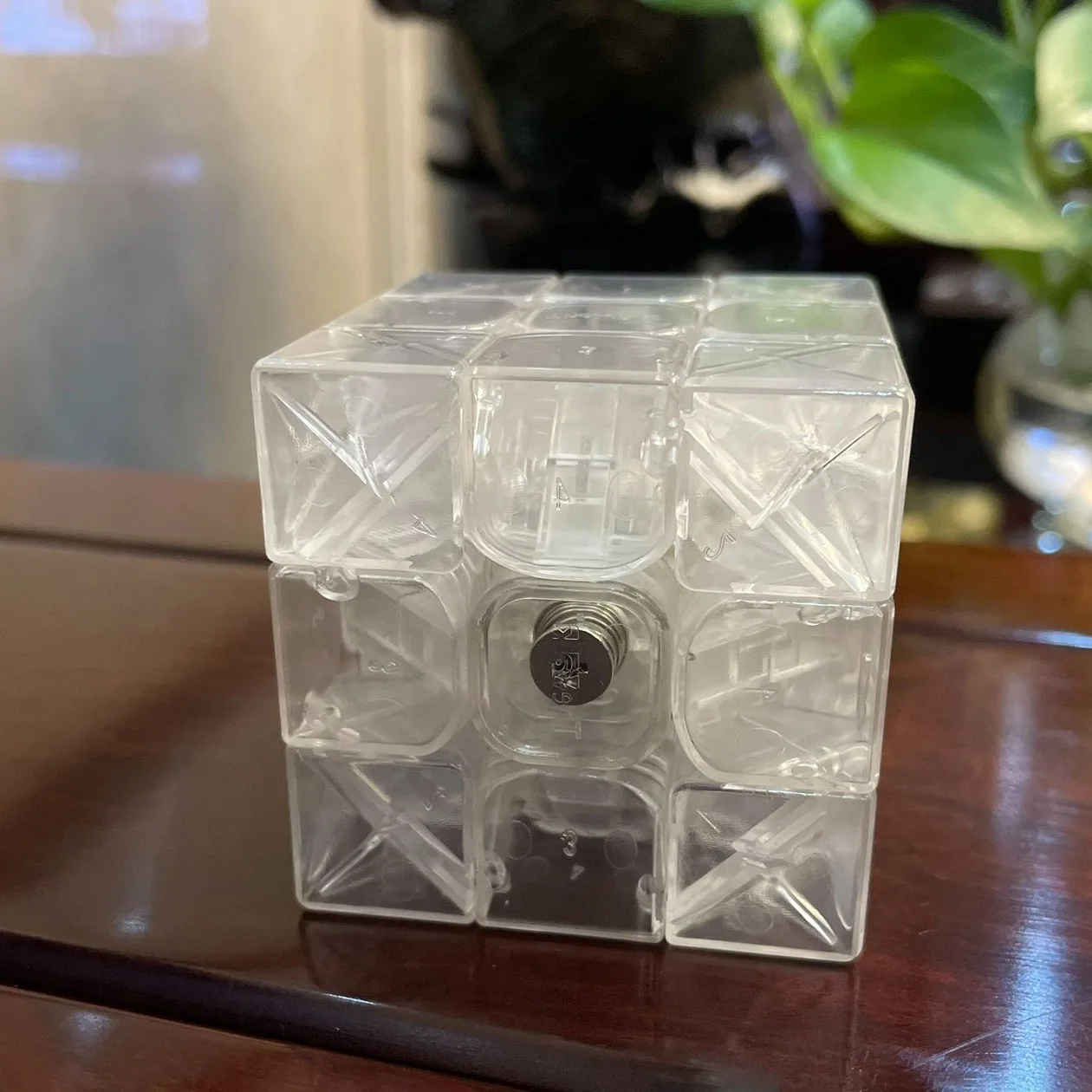 Qiyi-Cube magique Valk 3 en édition limitée, cube de vitesse, première génération, transparent, 3x3x3