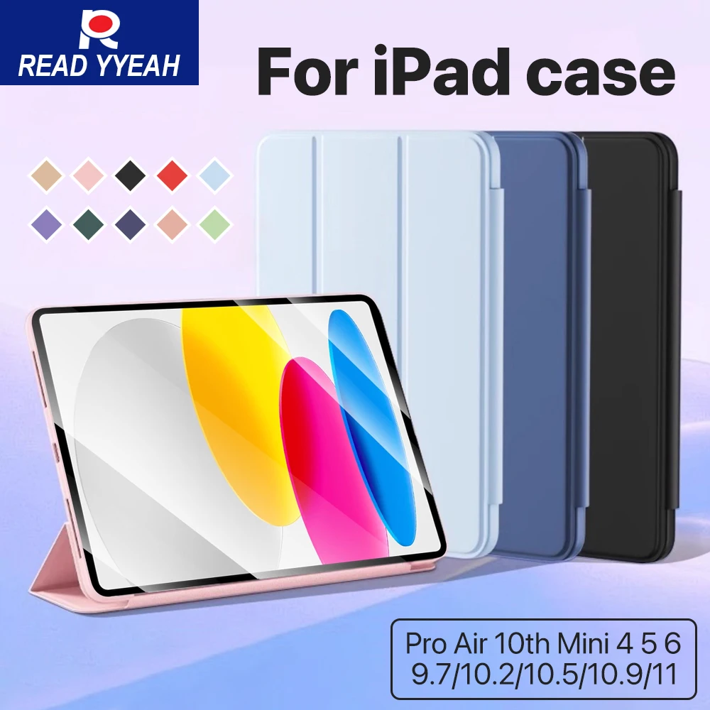 Für iPad A16 11. 2025 6. 5. Generation 9.7 Zoll IPad Air 1 2 Hülle für IPad Pro 9.7 Mini 4 5 iPad Air 5 Air 4 2022 10th 10.9 iPad Hüllen