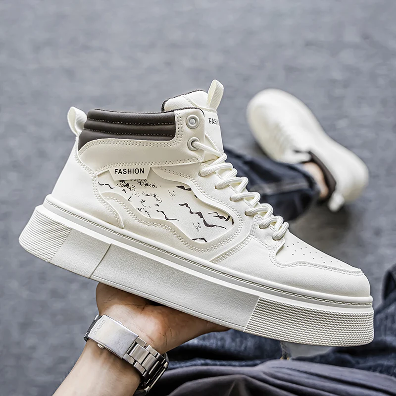 

Легкие носимые ботильоны в стиле ретро, осень-зима 2022, новая мужская повседневная обувь, модная удобная нескользящая обувь на плоской подошве