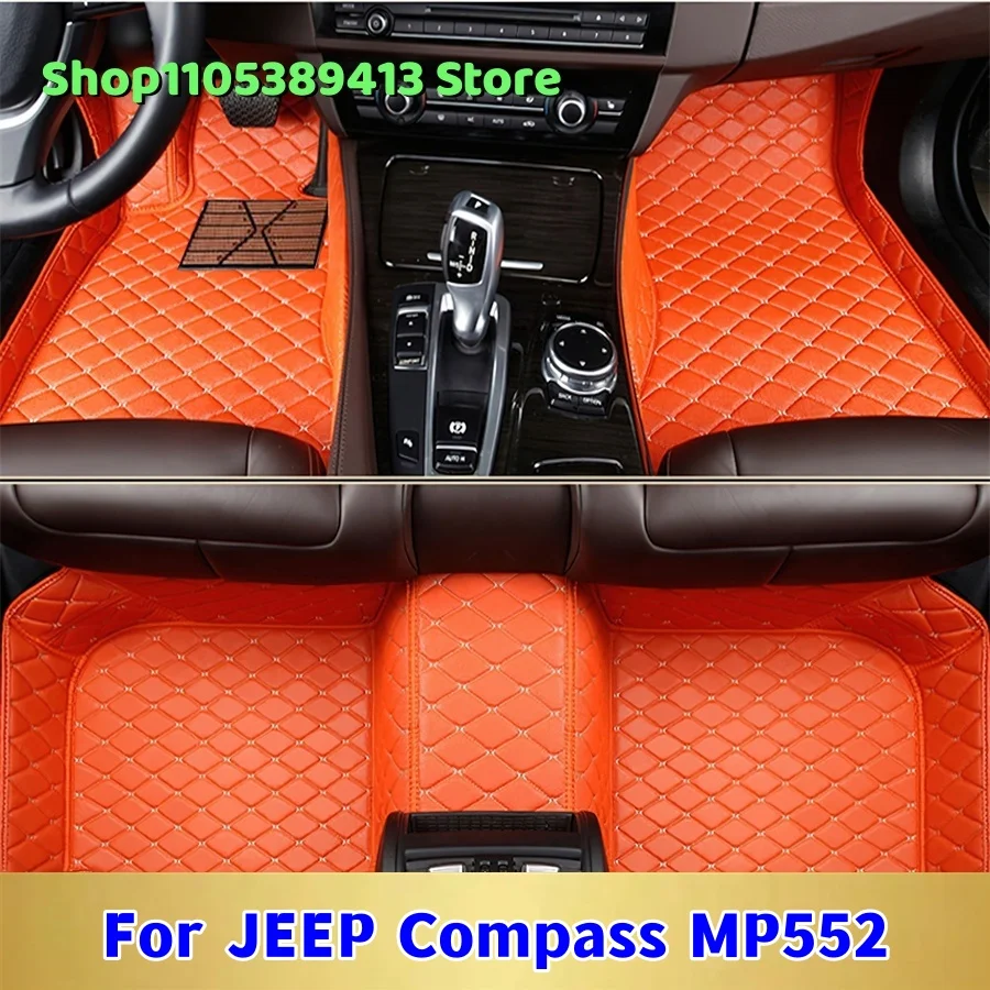 

Mats Carpets Leather Car Mat Accessories Custom Car Floor Mats For JEEP Compass MP552 2020 2021 2022 2023 2024 2025 2026 2027
