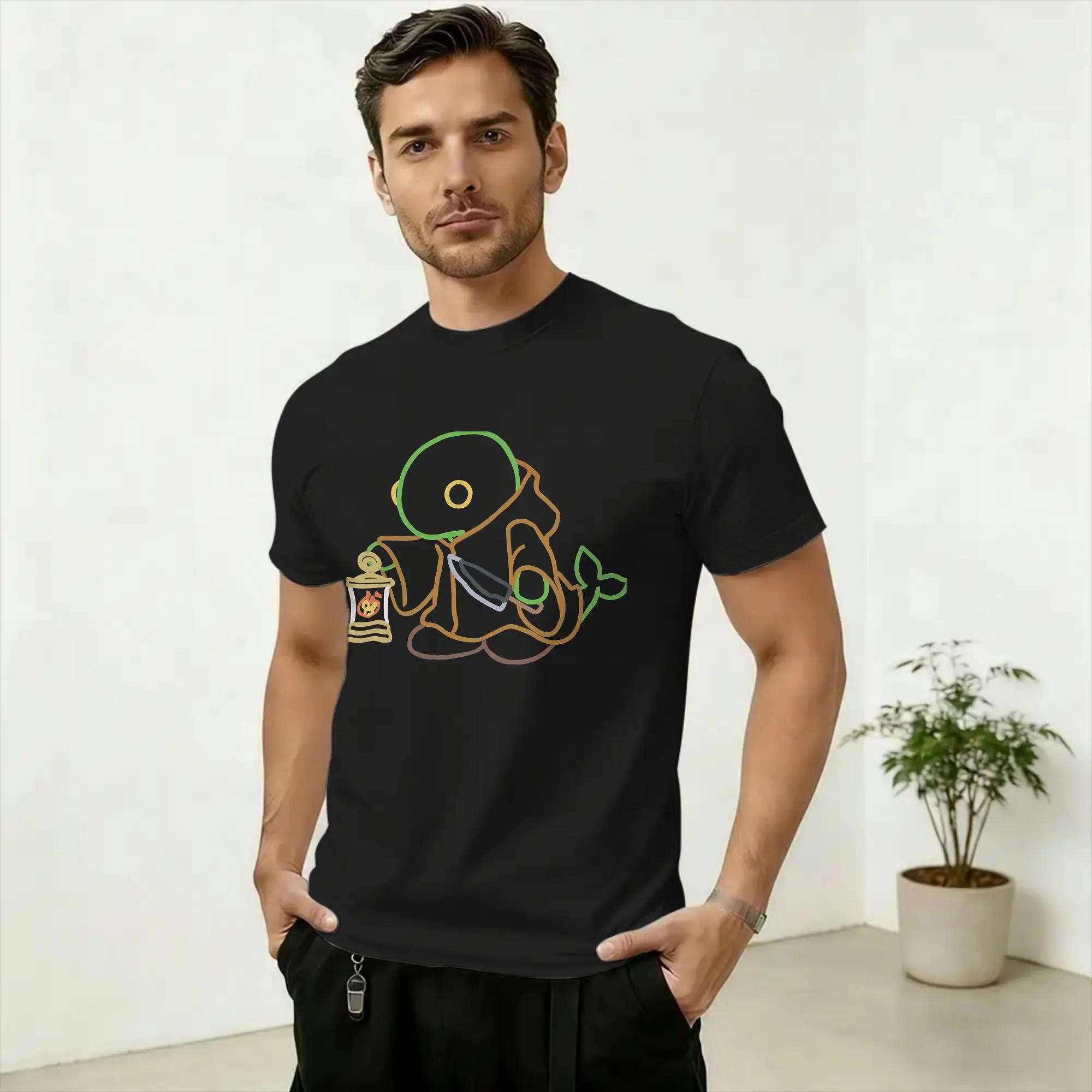 Casual T Shirt Summer Game Finals Fantasys Anniversary T-Shirts Cotton Tee Shirt for Man Y2K Fun Pattern Short Sleeve Top Tees