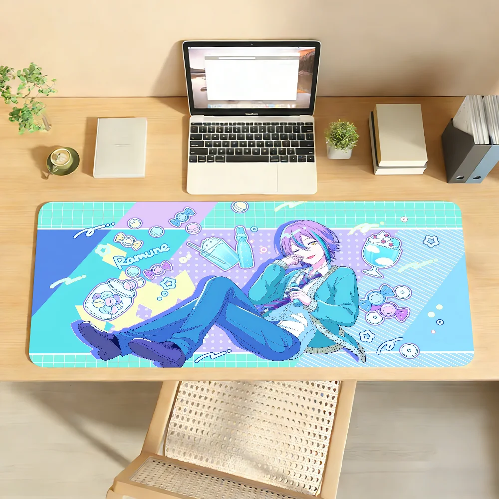 Mouse Pad Singer Kamishiro R-Rui para Computador e Laptop, Tapete de Borracha Antiderrapante, Mousepad para Gamers, Decoração para Mesa