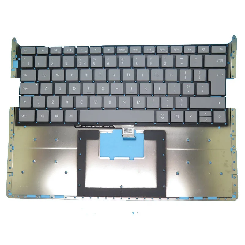 Imagem -05 - Teclado para Notebook Microsoft Surface Laptop Cinza 1769 Estados Unidos Eua Reino Unido gr sw po jp G672819nw 002l15k66lhc01 135