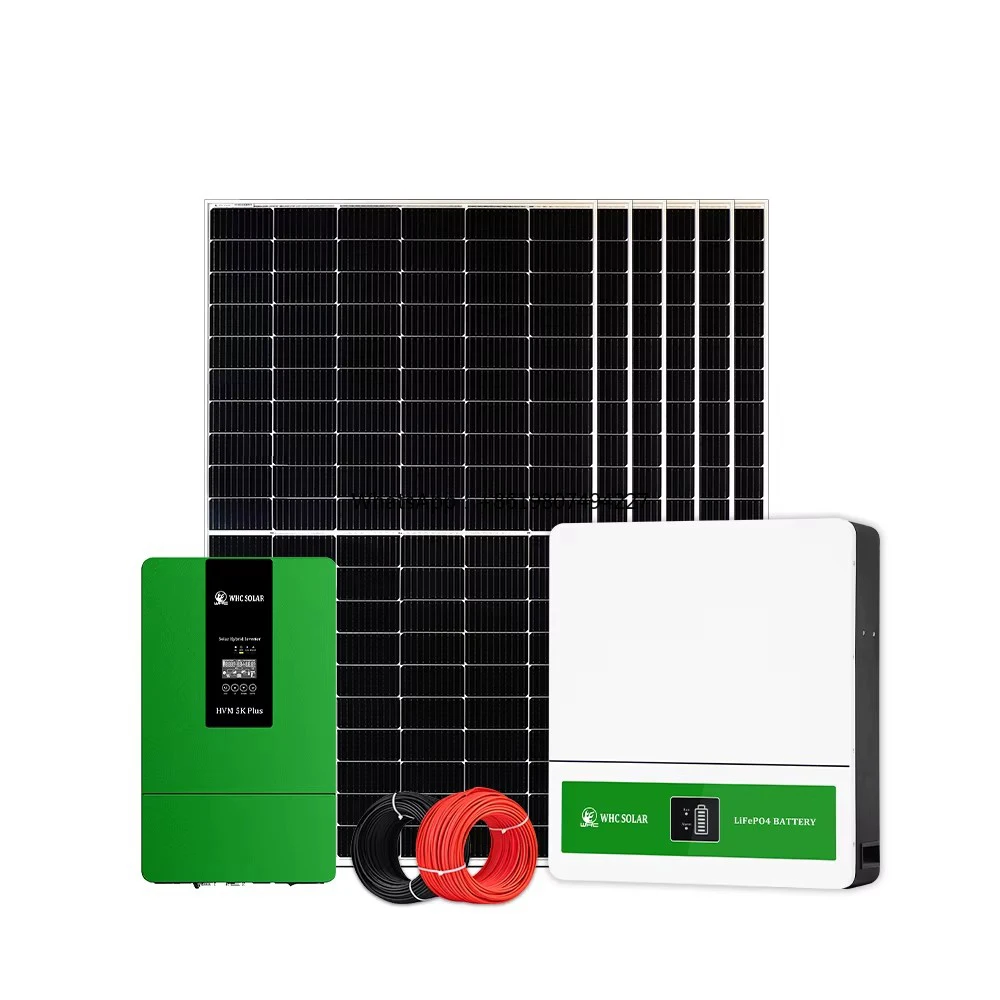 5Kw Solar Hybrid Energy System Lifepo4 Lithium Ion Battery 10Kw Roof-Mounted Inverter 220V Output Mono Solar Panel for Home MPPT
