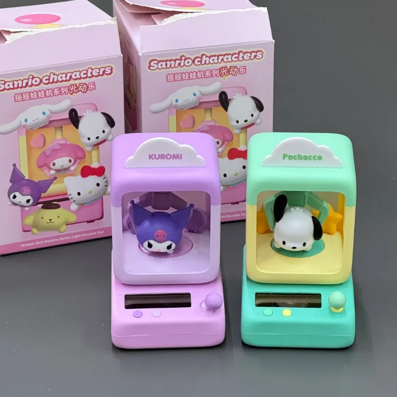 Original Sanrio Characters Rocking Doll Machine Series Blind Box My Melody Kuromi Cute Ornaments Desktop Toys Girl Holiday Gift - Image 6