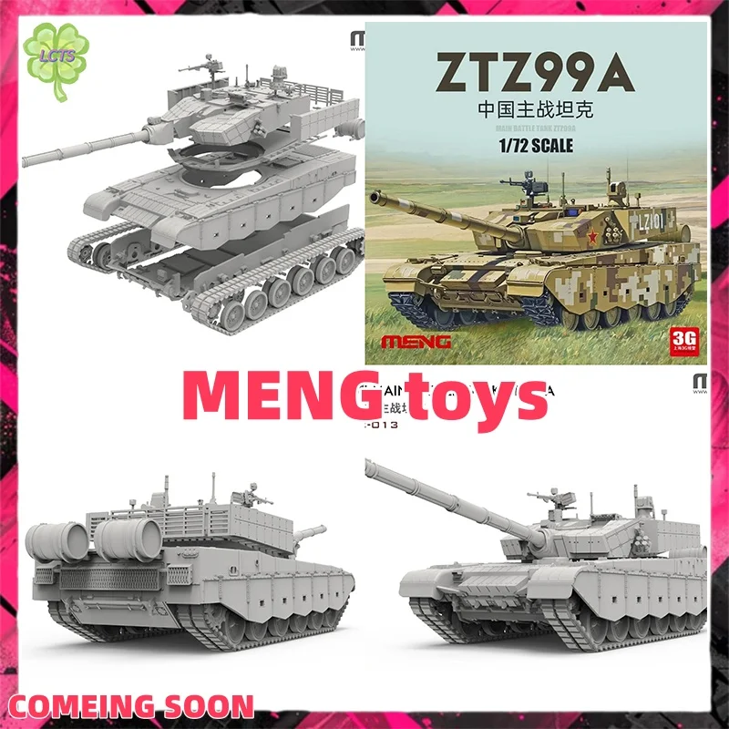

Предпродажа MENG 1/72 Военный сборный танк 72-013 Китай ZTZ99A Основный боевой танк Сборный комплект Коллекционная модель Игрушки на день рождения Подарки