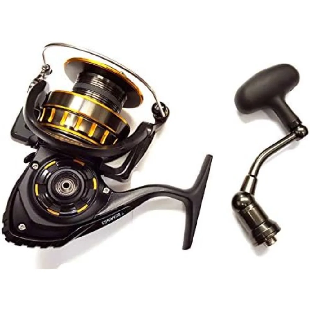 BG Spinning Reel Fishing Goods Retractable Extension Cord Reels Supplies Accessories Rod Sports Entertainment