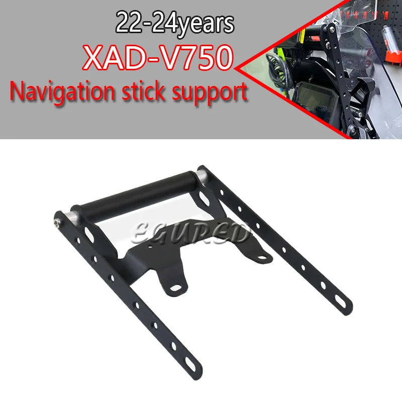 

2021-2024 For XADV750 X-XADV 750 Motorcycle Front Stand Holder Smartphone Navigation Bar Mobile Phone Bracket GPS