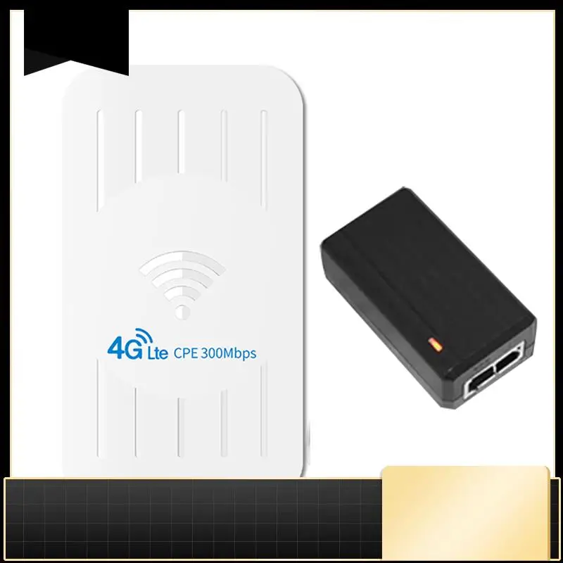 

Наружный беспроводной маршрутизатор 4G Поддержка 4G CPE Источник питания POE со слотом для SIM-карты (вилка стандарта США)-N33R