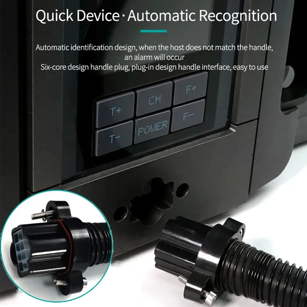 QUICK TR1300A 1300W Intelligent Lead-free Hot Air Desoldering Station Suitable for Motherboard PCB Soldering Rework Station Tool