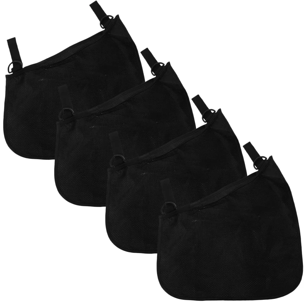 

4Pcs Baby Stroller Hanging Bags Side Sling Stroller Mesh Storage Bag Portable Organizer for Diapers Milk Bottle Pacifier