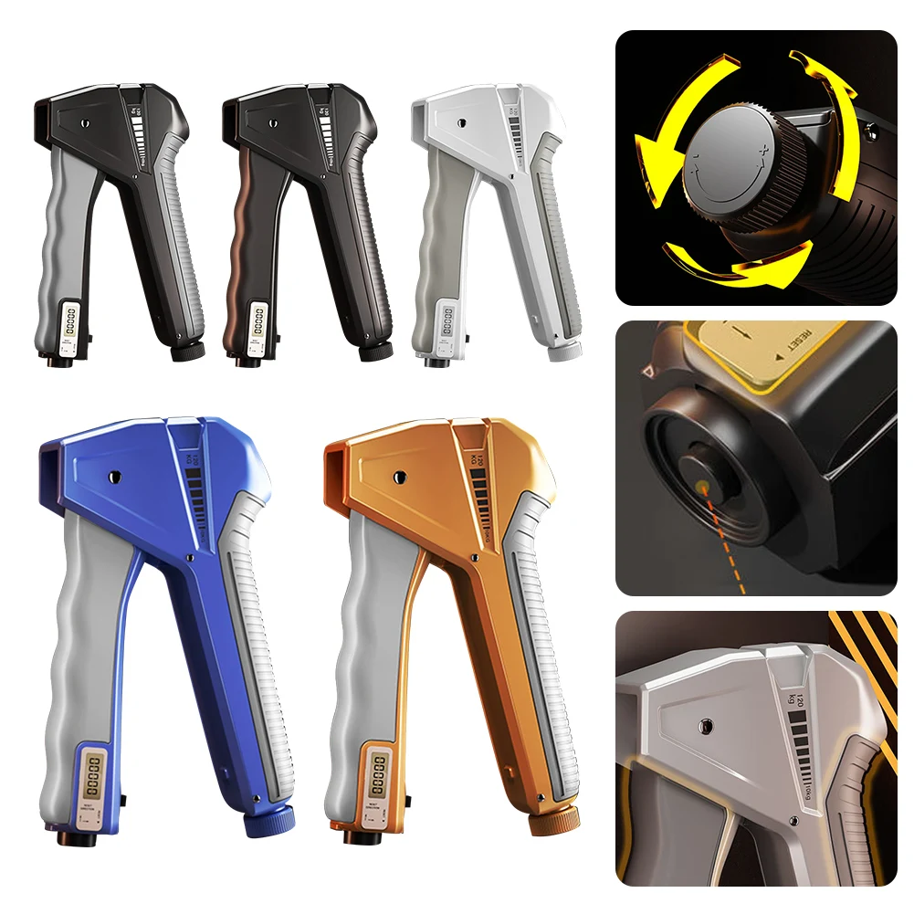 10–120 kg verstellbarer Griff, Krafttrainer, Unterarm-Stärkungsgerät, Handtrainer für Muskelaufbau und Erholung von Verletzungen