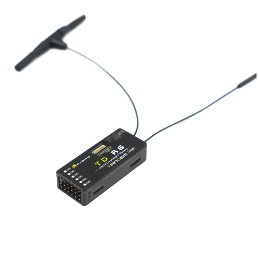 FrSky TD R6 Receiver 2.4G 900M Tandem Dual-Band Receiver with 6 Channel Ports