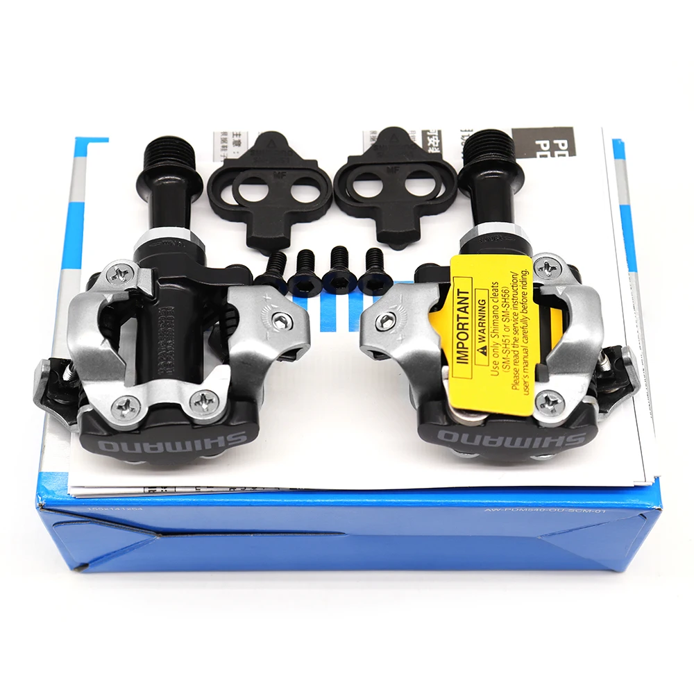 Shimano PD M540 MTB Bicycle Pedal Mountain Bike Self-Locking SPD Pedal With SM SH51 Cleat Set Shimano Original Bicycele Pedals