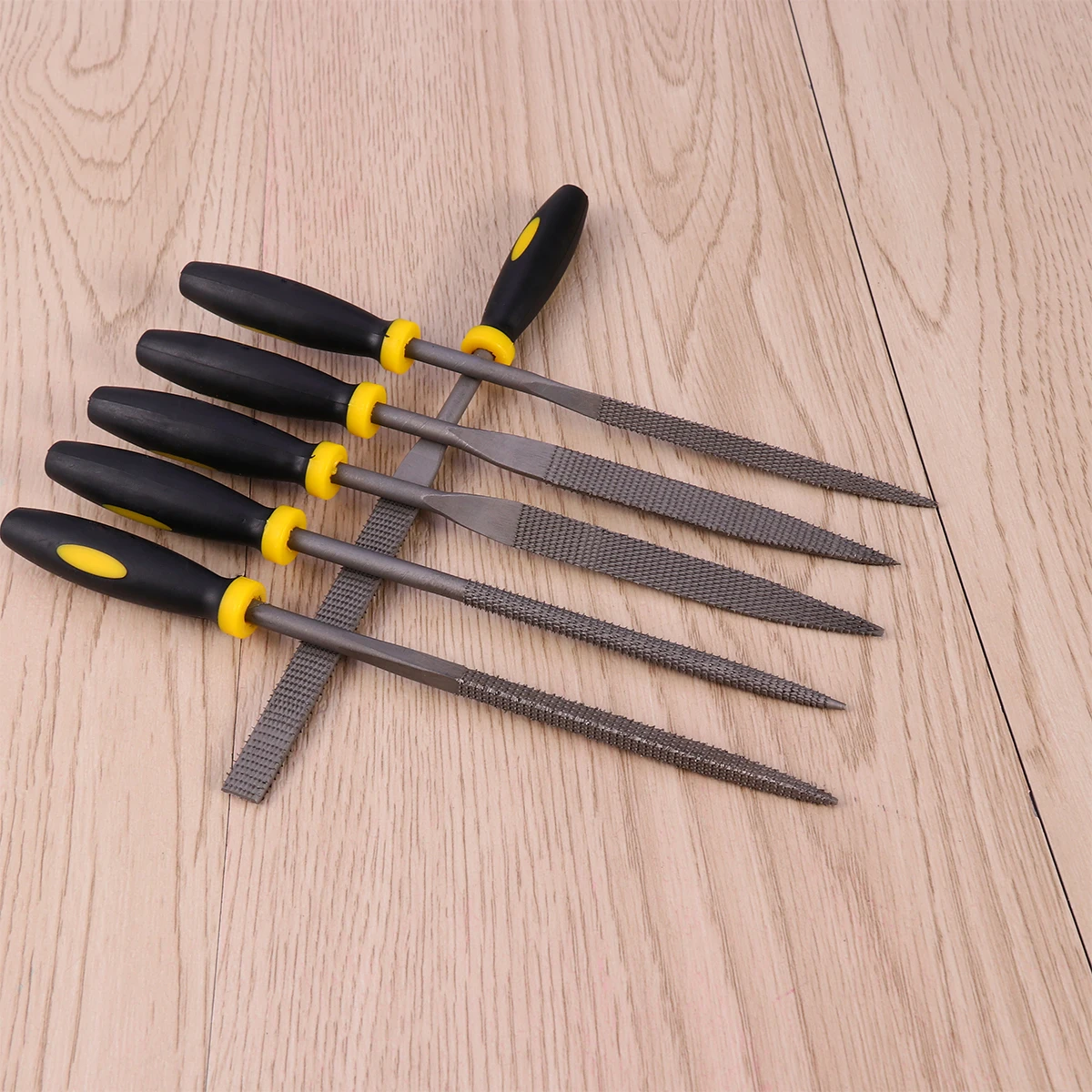 6Pcs Durable Construction Mini File Set Uncompromising Quality Rasp Cut Teeth For Various Materials