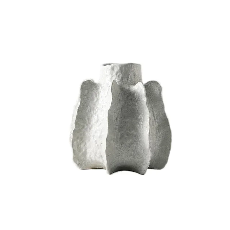 Special-shaped ceramic vase ornament model room, living room negotiation table, restaurant, homestay flower arrangement ornament