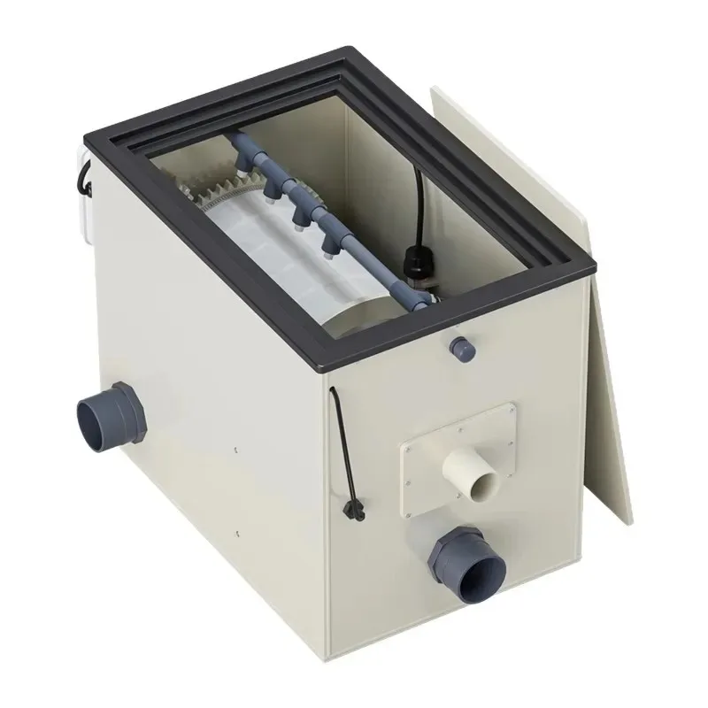

Rotary Drum Microfilter Automatic Backwashing Leave-in Cotton Aquaculture Microfilter Circulating Water Filter 10 Tons