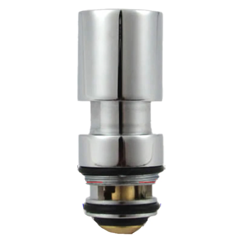 Shower Switch Valve Spring-Loaded Pull-up Water Diverter Triple Bathtub Water Distributor Thermostatic Shower Cartridge