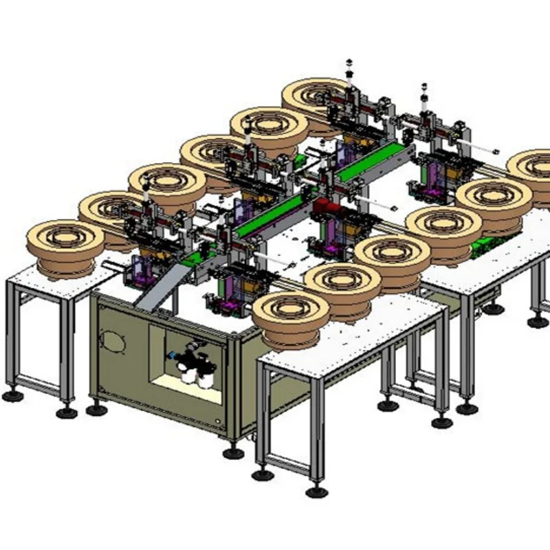 

with Vibrating Feeder Bowl Rotary Press Automatic Assembly Machine