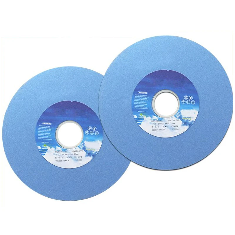 1PC Polishing Wheel Ceramic Abrasive White Corundum 180*12.7*31.75mm for Alloy Steel Tool Grinding