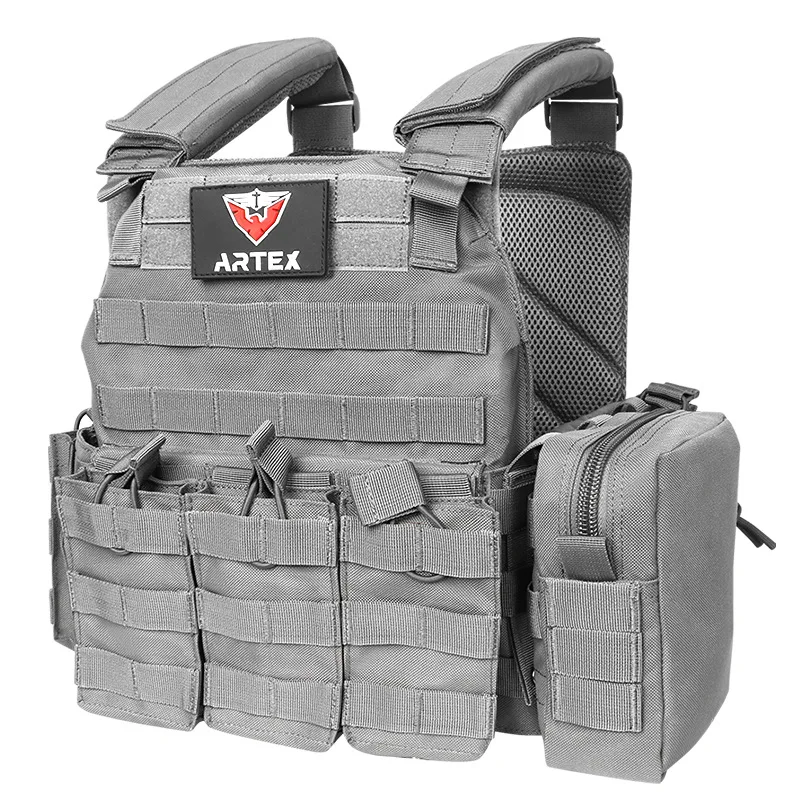 Artex 1000D tessuto di Nylon militare multifunzionale 6094 gilet tattico canotta da caccia mimetica CS gilet da allenamento da combattimento