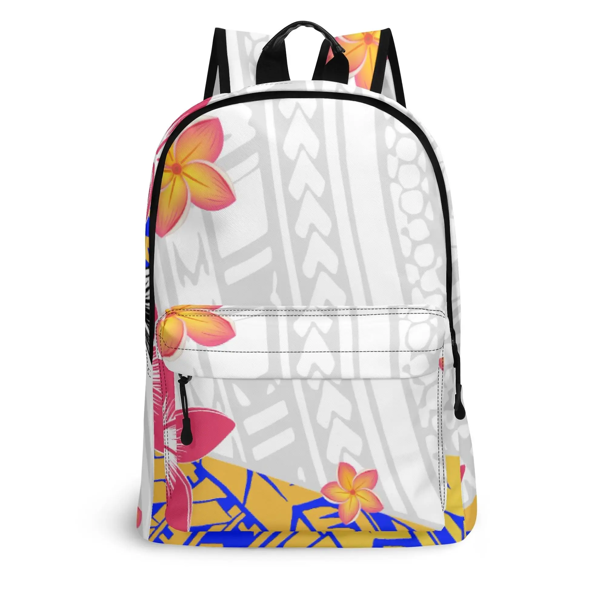 

Classic Retro Schoolbag, New Design, Youth Backpack, Polynesian Dual-Purpose Men'S Backpack, Custom Business Commuting Schoolbag