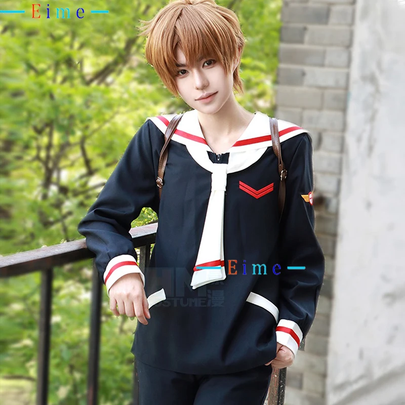 

Аниме Cardcaptor Sakura LI SYAORAN, карнавальный костюм, школьная форма, костюм моряка, одежда для ролевых игр на Хэллоуин, индивидуальный заказ