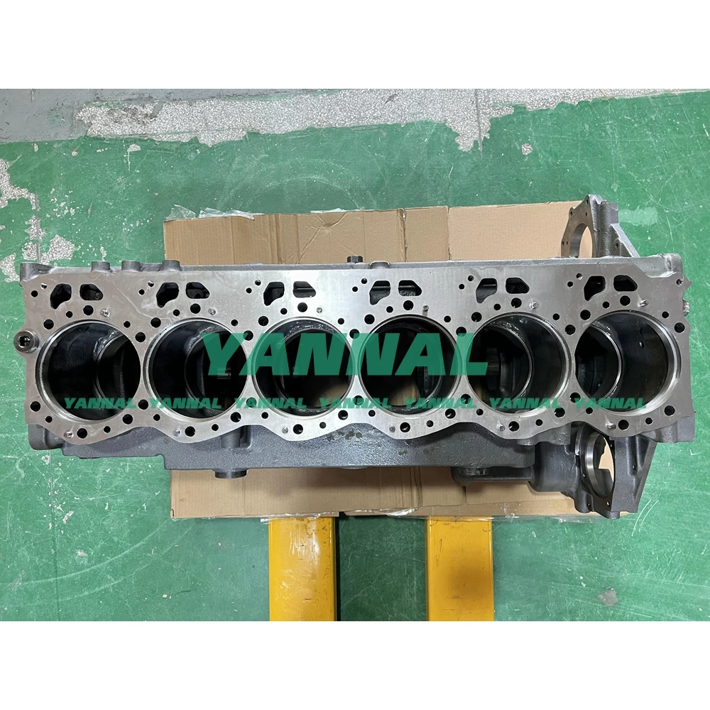 Cylinder Block For Komatsu 6D125 Engine Spare Parts