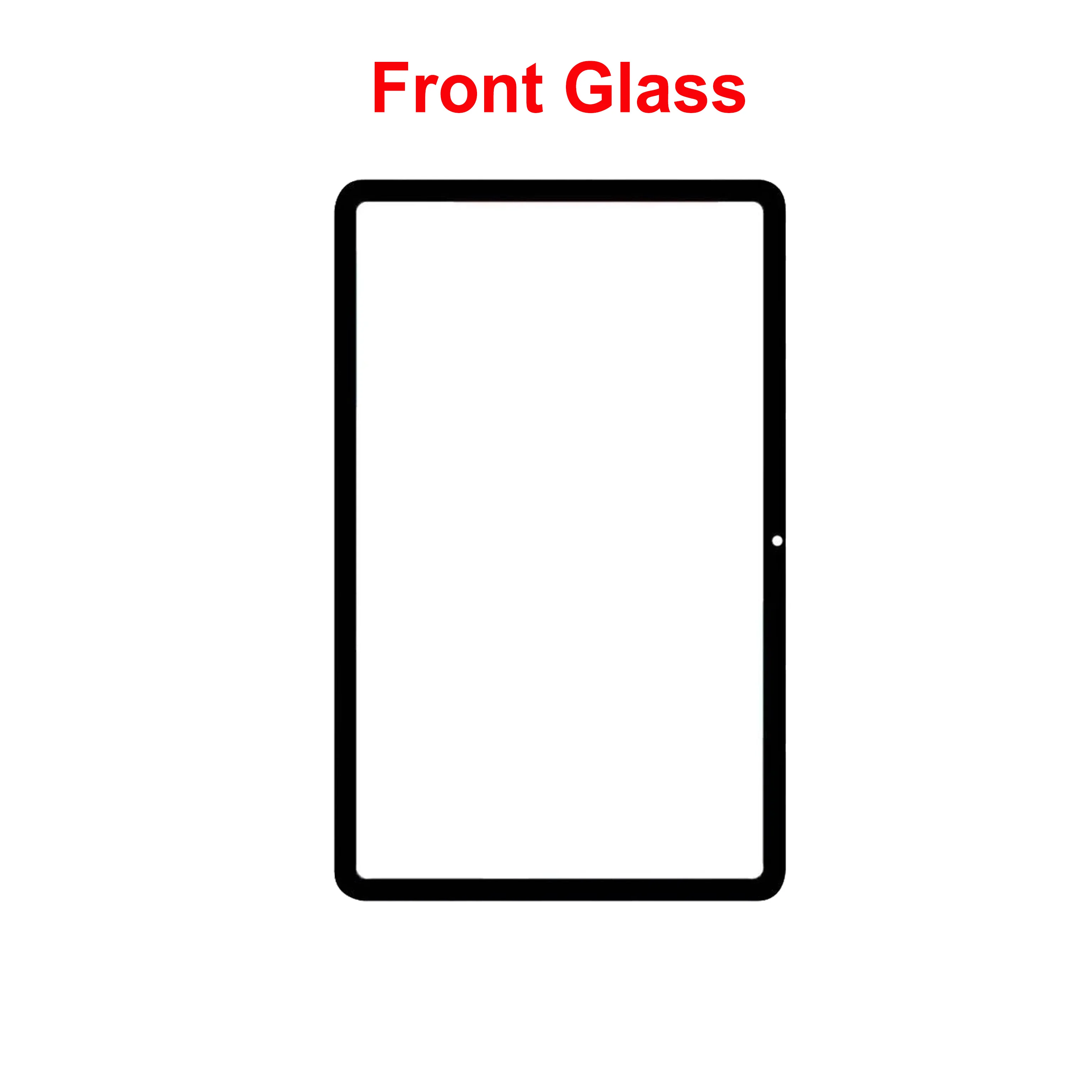 For HUAWEI MatePad bah3-L09 bah3-w09 bah3-w19 bah3-AL00 bah3-w59 Front Glass (No Touch Digitizer) Outer Panel Replace With OCA