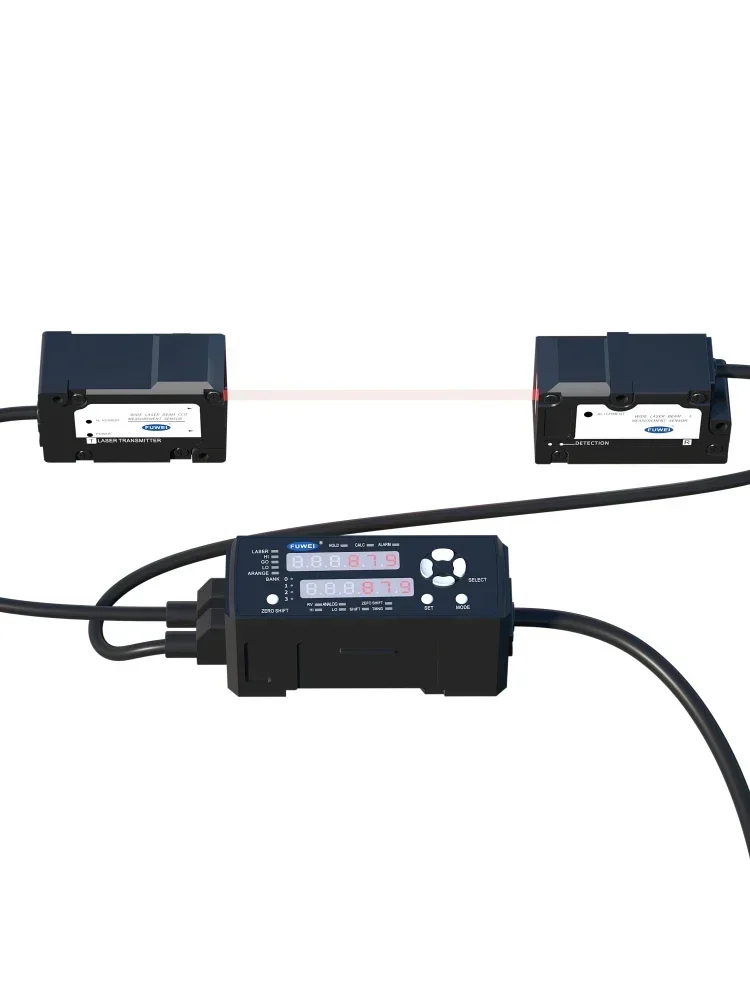 High precision  CCD wire diameter measurement sensor FLM-50-RS485 deviation correction width spacing diameter measurement