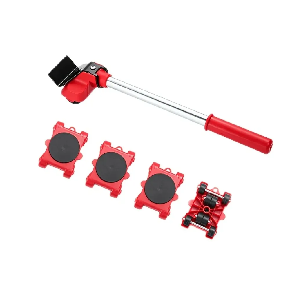 Heavy Duty Furniture Mover Set - 5/8pcs Multipurpose Roller Sliders for Effortless Lifting & Moving, Hardwood Floor Protector