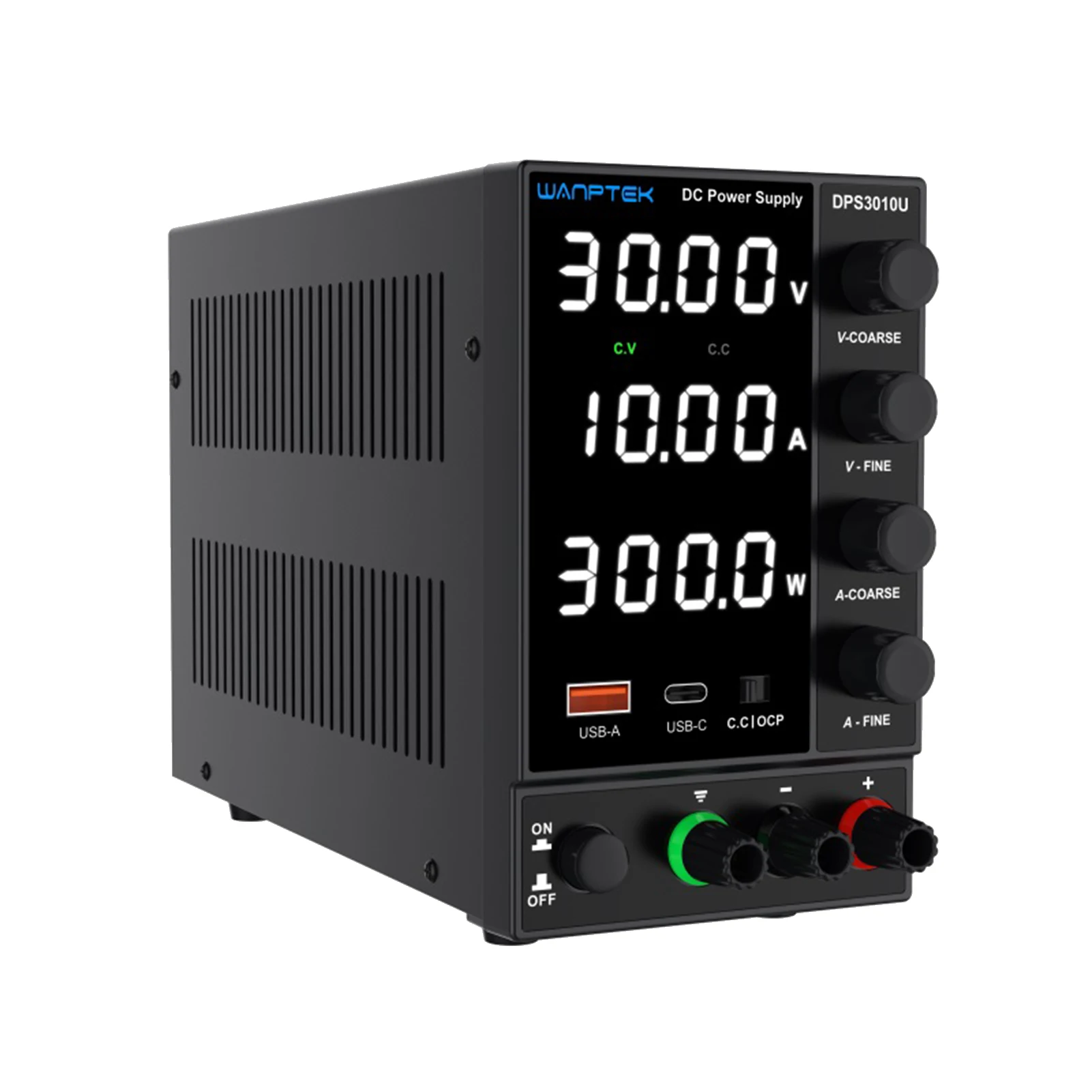 0-30V 0-10A 300W Switching DC Power Supply 4 Digits Display LED Adjustable Mini Power Supply
