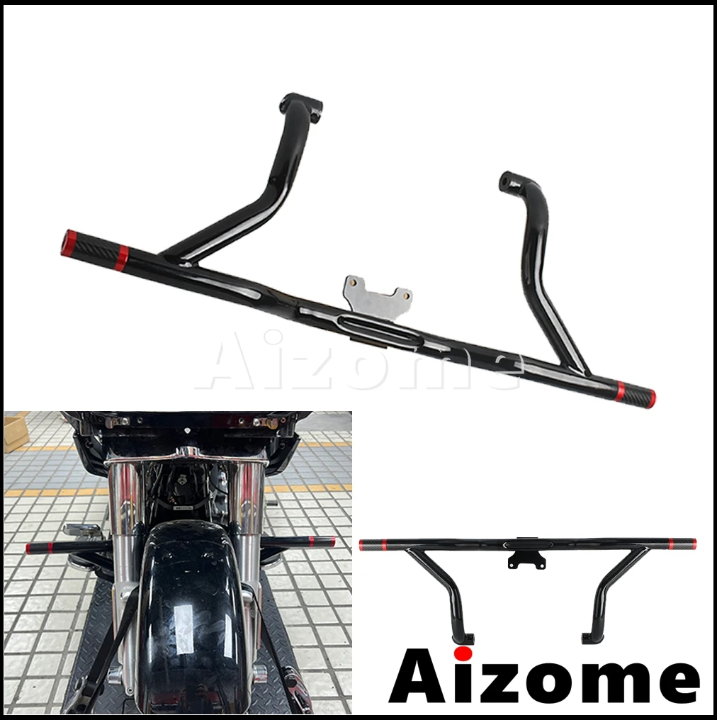 

Front Bumper Crash Bar Engine Protector Guard Motorcycle Parts For Harley Electra Glide Highway King FLHFB Standard FLHT FLHTCU