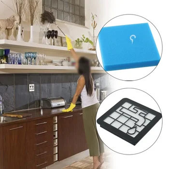 가정용 진공 청소기 액세서리 필터 스펀지, FC9330 9331 9350 9351 9352 9515 9516, 2 개 