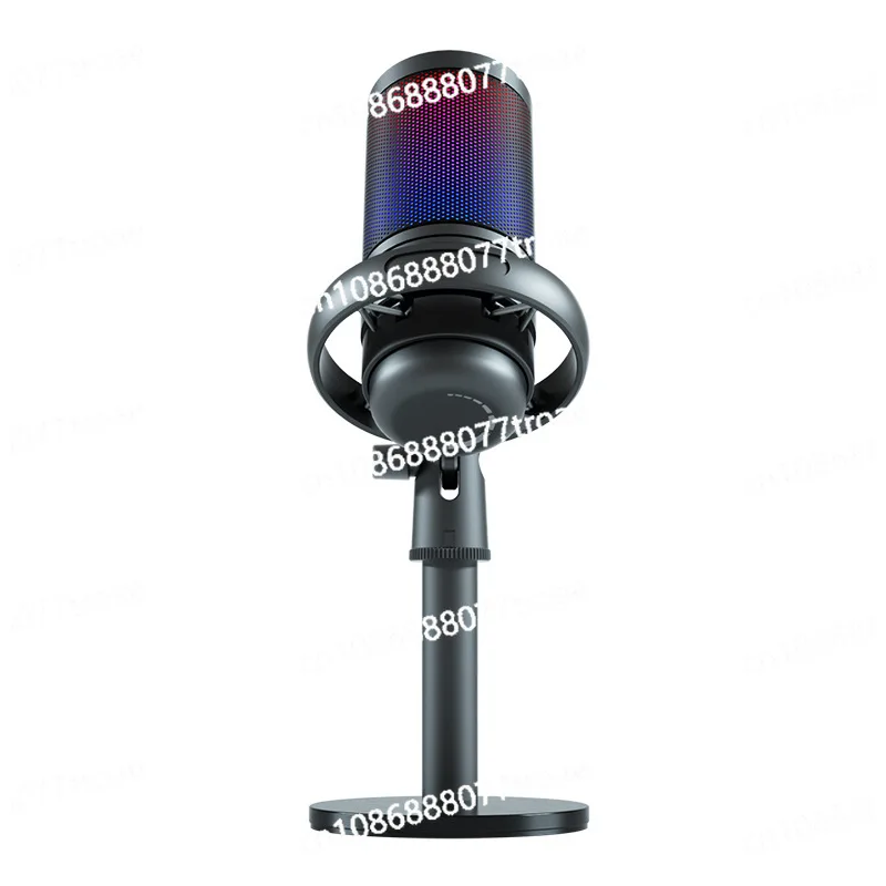 

USB condenser microphone, RGB gaming competition, broadcast karaoke live equipment microphone