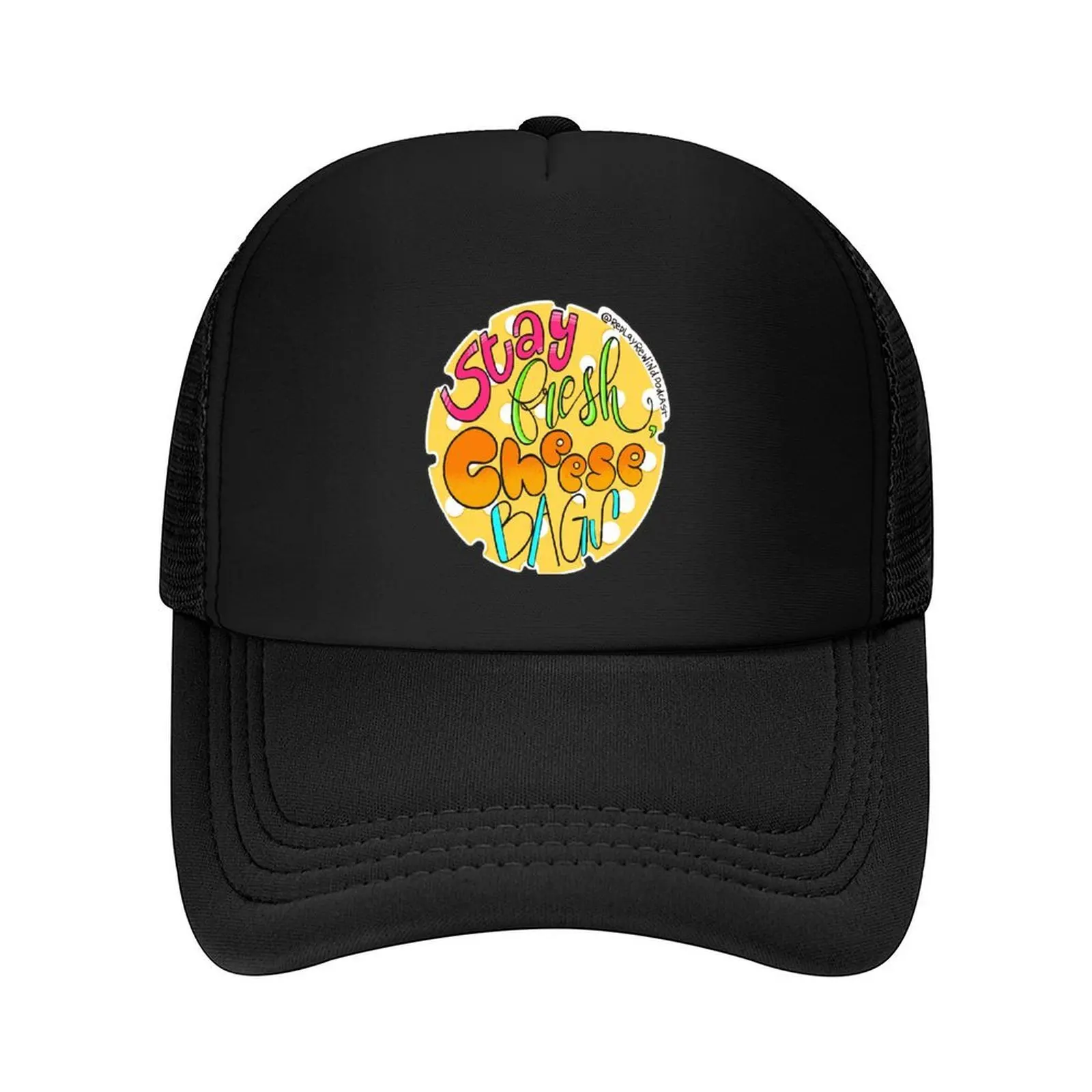 

Stay Fresh, Cheese Bags Baseball Cap hard hat Golf Sunhat Sports Cap Male Women's