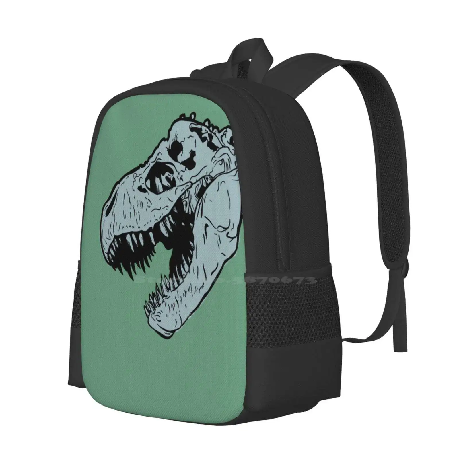 T-Rex Hot Sale Schoolbag Backpack Fashion Bags Tyrannosaurus Skeleton Dinosaur Skull