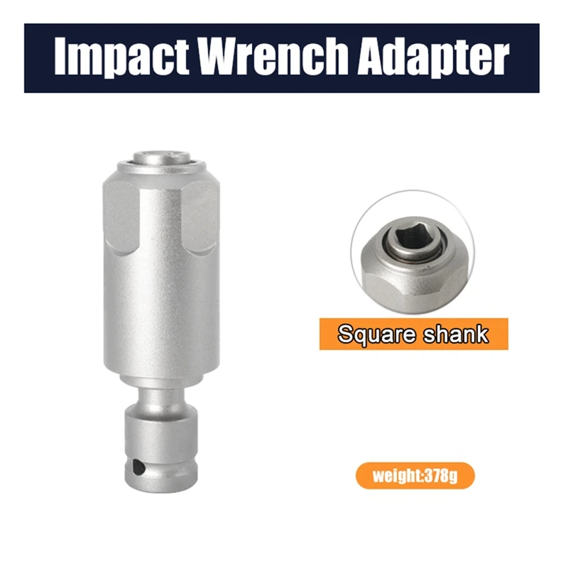 Adapter For Converting Impact Wrench To Electric Hammer Converts To SDS-Plus For Use With Drill/Impact Wrench